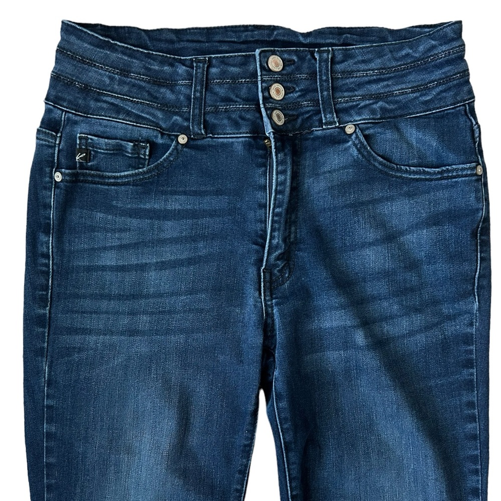 KanCan Bootlegger Daniel High Waisted Dark Wash Jeans #KC7108D - Picture 3 of 11